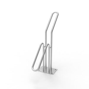 Bicycle parking stand P 570, single-sided, for bolting down