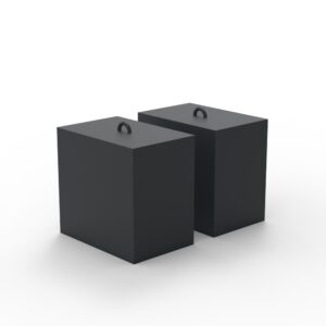 Counterweight for counterweight cranes and workshop cranes