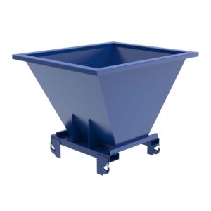 Big Bag cross beam BBT with hopper for forklift operation, painted RAL 5002