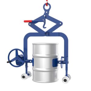 Drum Tilting Gripper for 60-Liter Drums with Gearbox